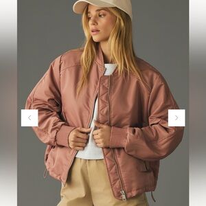 NWOT Anthropologie ‘98 Bomber Jacket